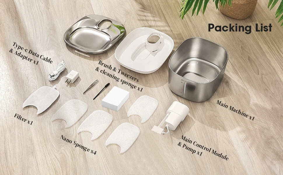 PawSensi™ Wireless Fountain – 30 Days of Fresh Water