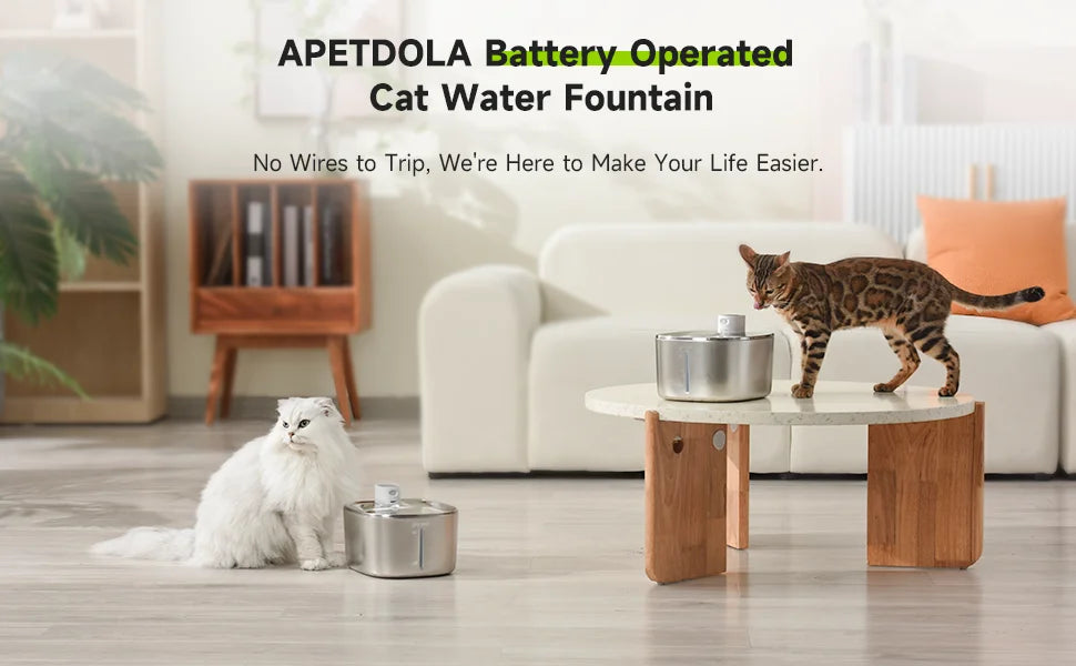 PawSensi™ Wireless Fountain – 30 Days of Fresh Water