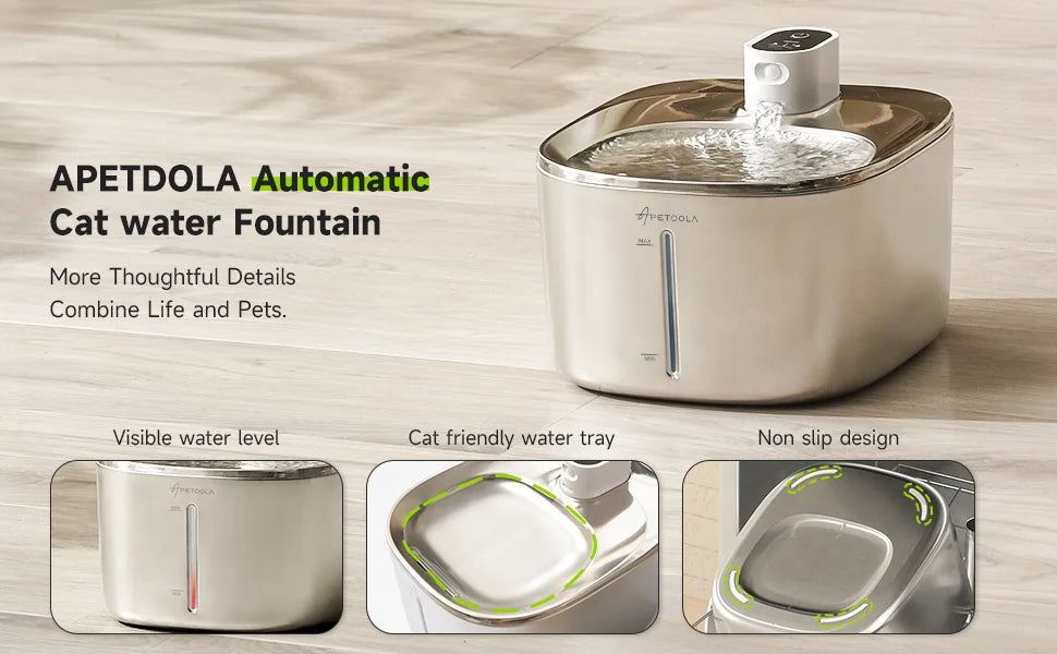 PawSensi™ Wireless Fountain – 30 Days of Fresh Water