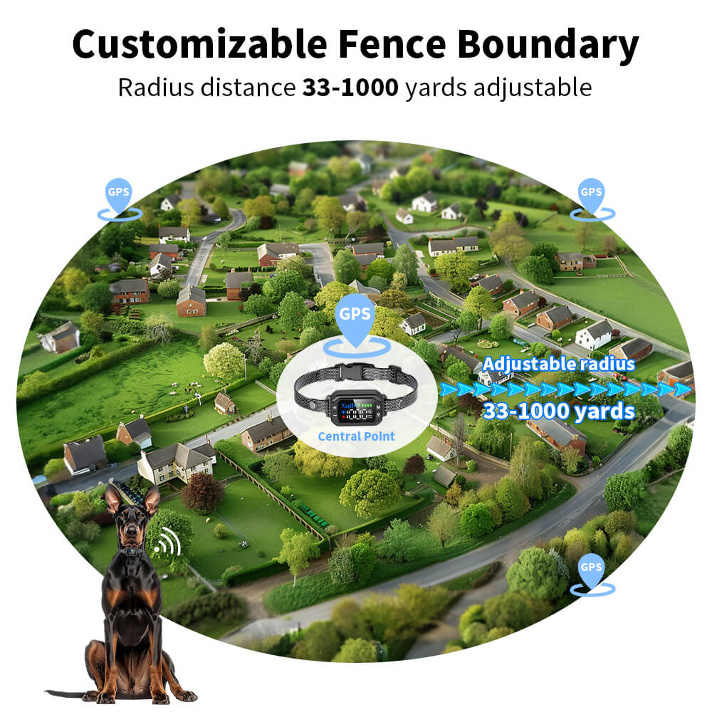 PawSensi™ GPS WIRELESS DOG FENCE