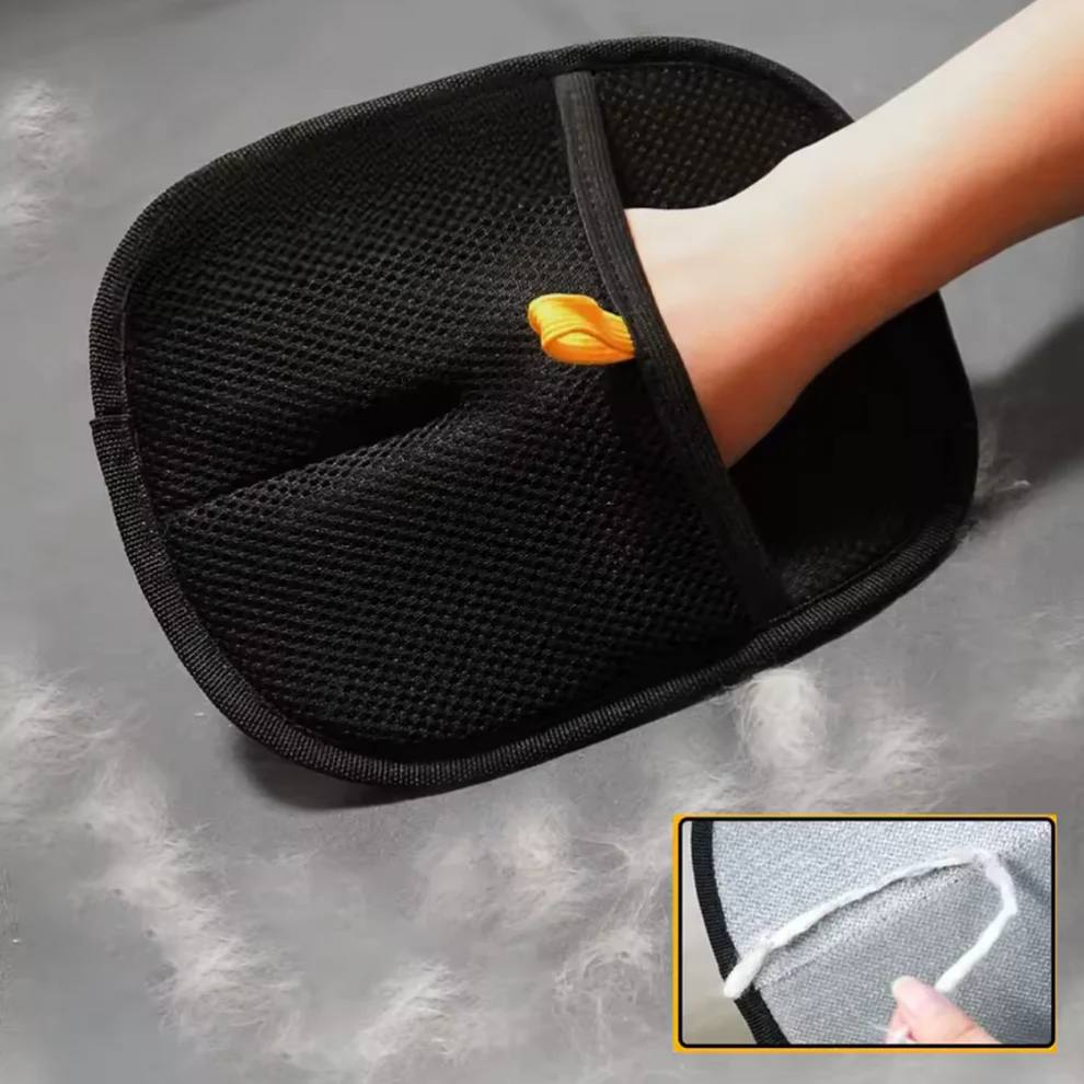 Buy 1 Get 1 Free🔥PawSensi™ Electrostatic Pet Hair Removal Grooming Gloves