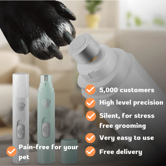 PawSensi™ Gentle Nail Grinder – Pain-Free Grooming